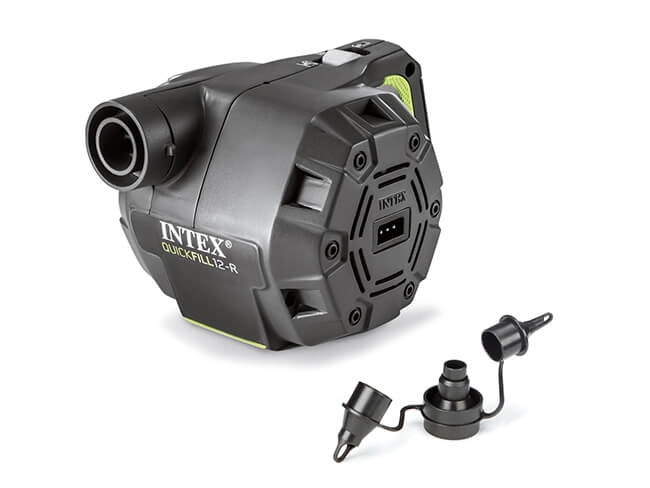 Intex oplaadbare opblaaspomp 12V 230 V