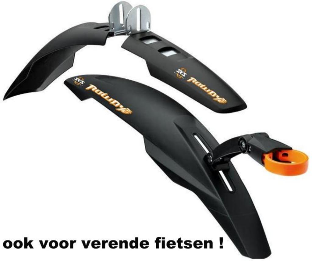 SKS Stel spatborden 20 24 ATB opdruk Rowdy zwart