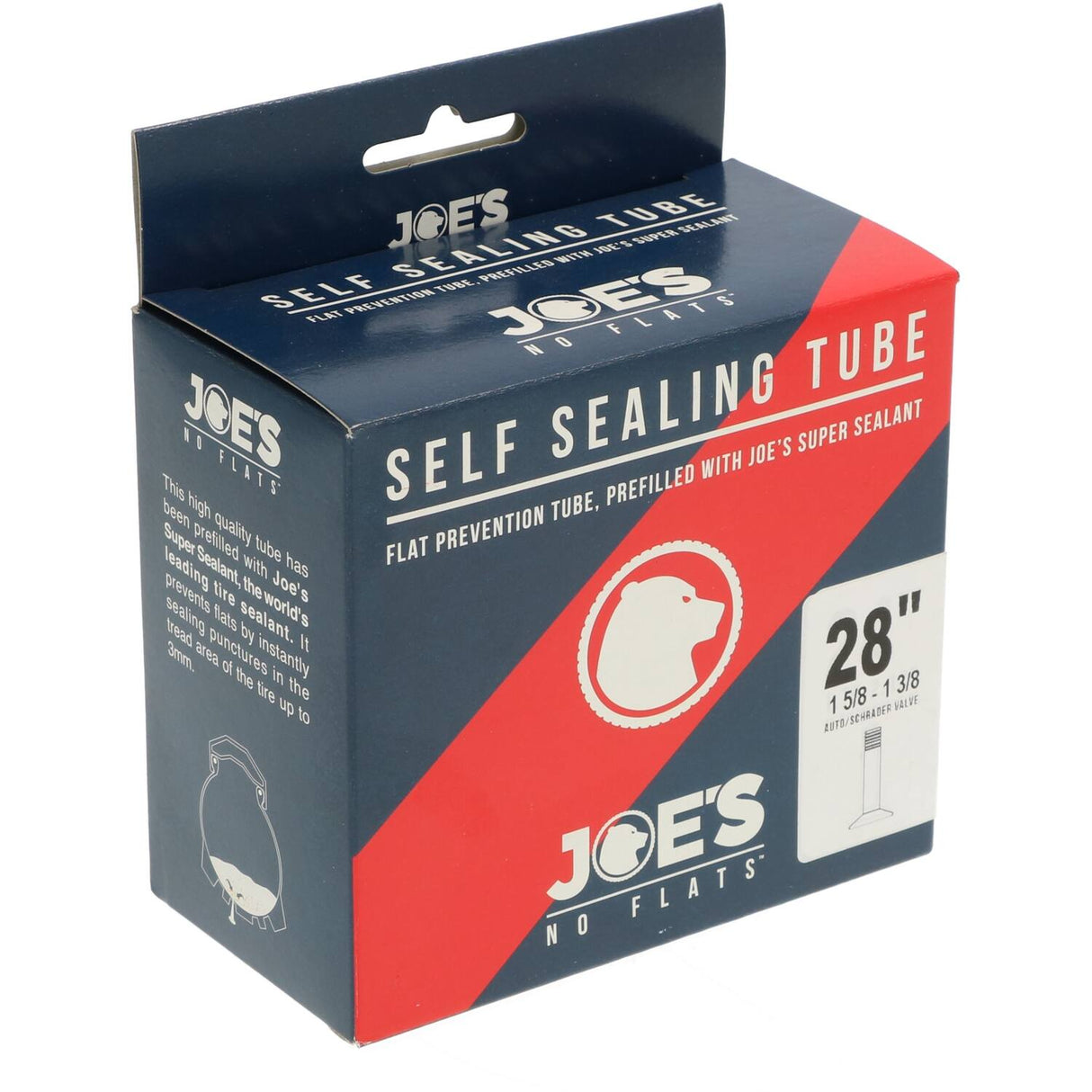 Joe's no flats Binnenband self sealing tube av 28x1 5 8-1 3 8 (mtb)