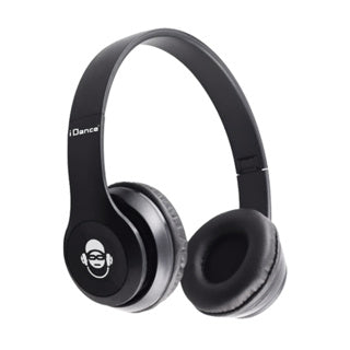 Idance hoofdtelefoon draadloos roze metal