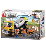 Sluban town construction cementwagen
