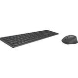 Rapoo 9800m draadloos multim. blade combo full size set donkergrijs qwerty us