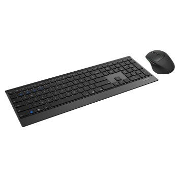 Rapoo 9500m multi-mode wireless optical combo set ui version black