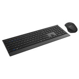 Rapoo 9500m multi-mode wireless optical combo set ui version black