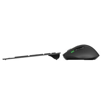Rapoo 9500m multi-mode wireless optical combo set ui version black