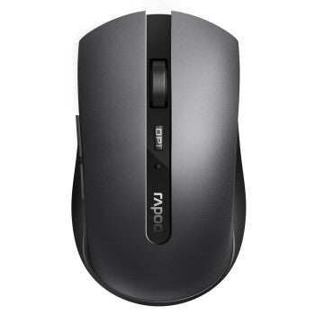 Rapoo 8200t multimodus draadloze desktop combo set zwart qwerty us