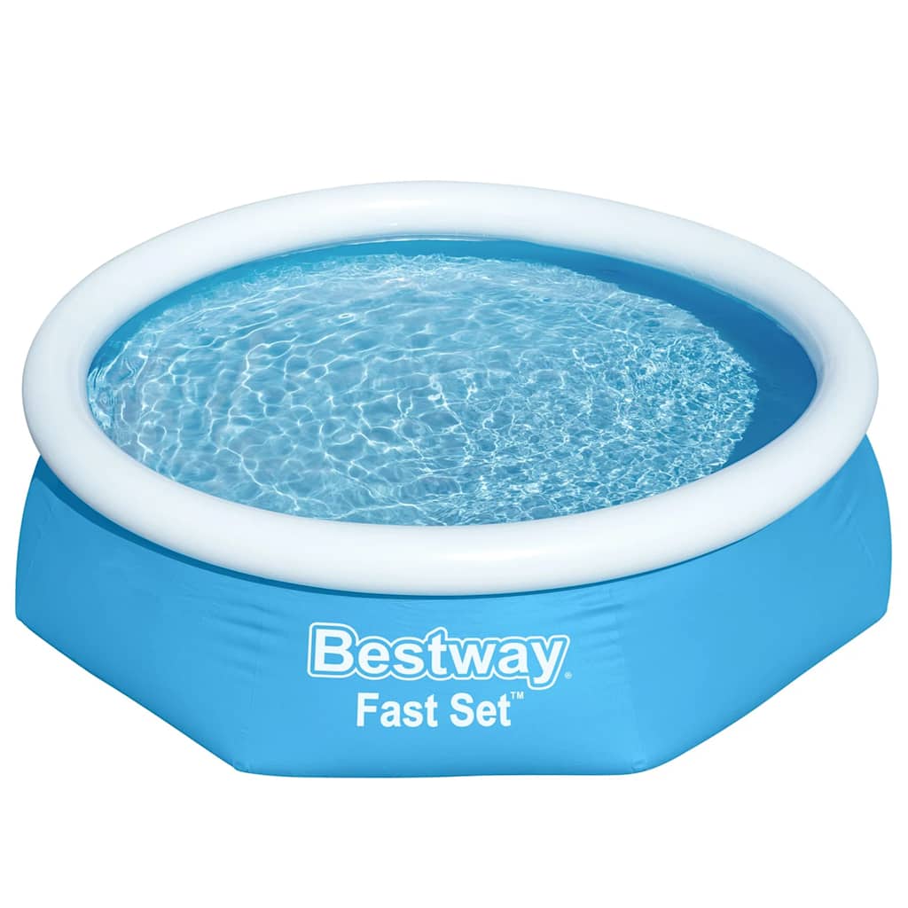 Bestway zwembad fast set opblaasbaar rond 244x66 cm 57265