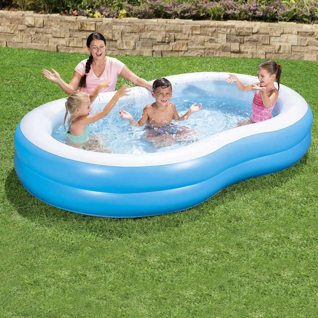 Bestway familiezwembad big lagoon 262x157x46 cm