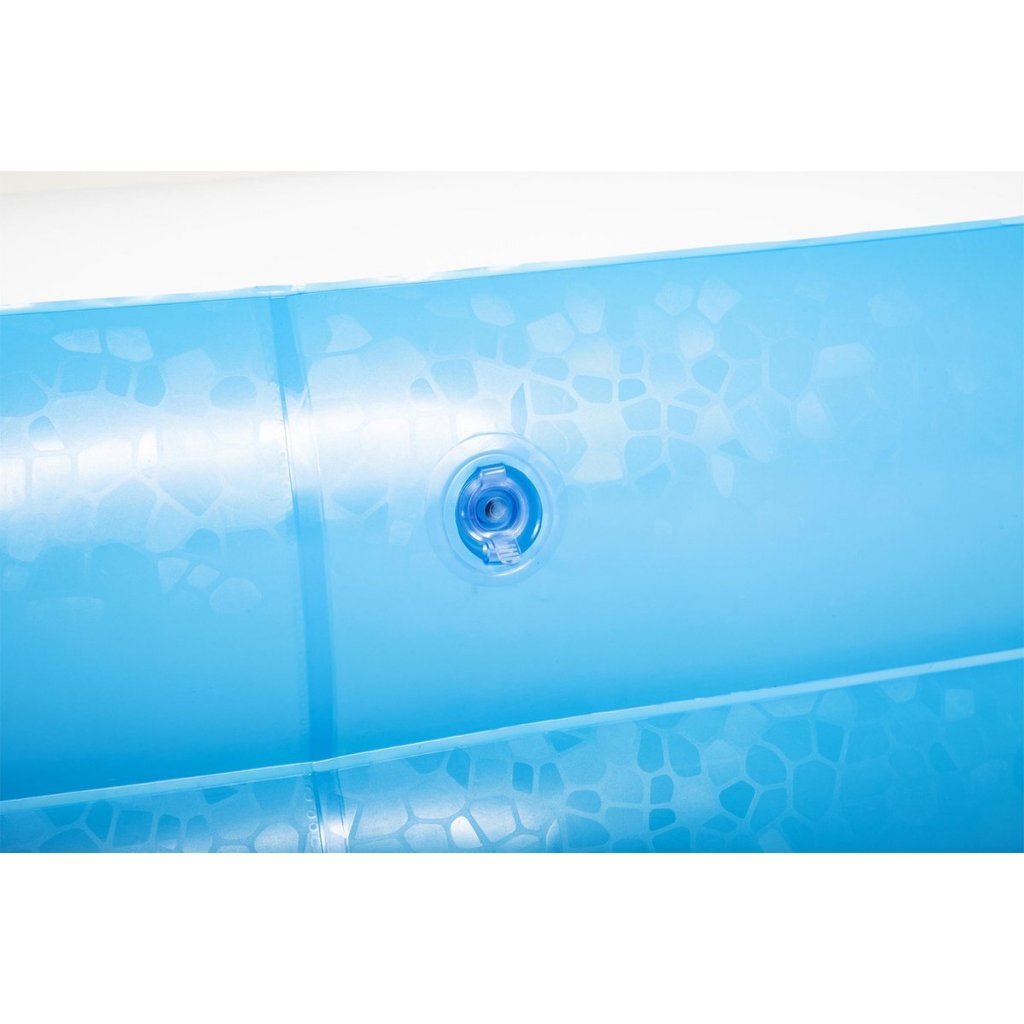 Bestway opblaasbaar zwembad 262x175x51 cm blauw wit