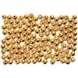 Creativ company waskralen, d 2,7 mm, gatgrootte 0,7 mm, goud, 150 stuk 1 doos