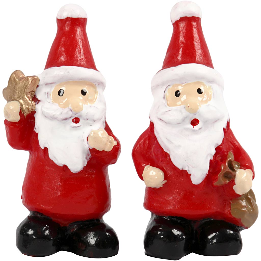 Creativ company miniatuur figuren, h: 35 mm, b: 17 mm, 2 stuk 1 doos