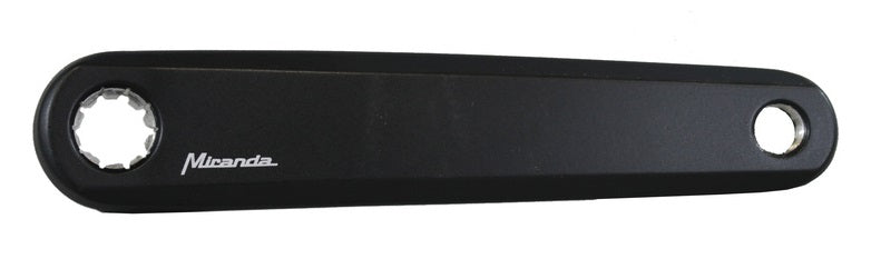 Miranda crank links 160mm delta isis bosch mat zwart