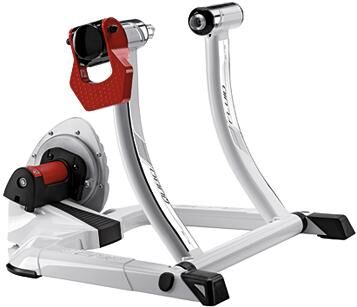 Elite fietstrainer qubo fluid roller trainer qubo fluid black white