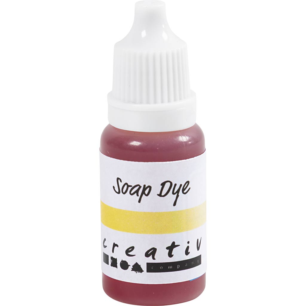 Creativ company zeep verf, geel, 10 ml 1 fles