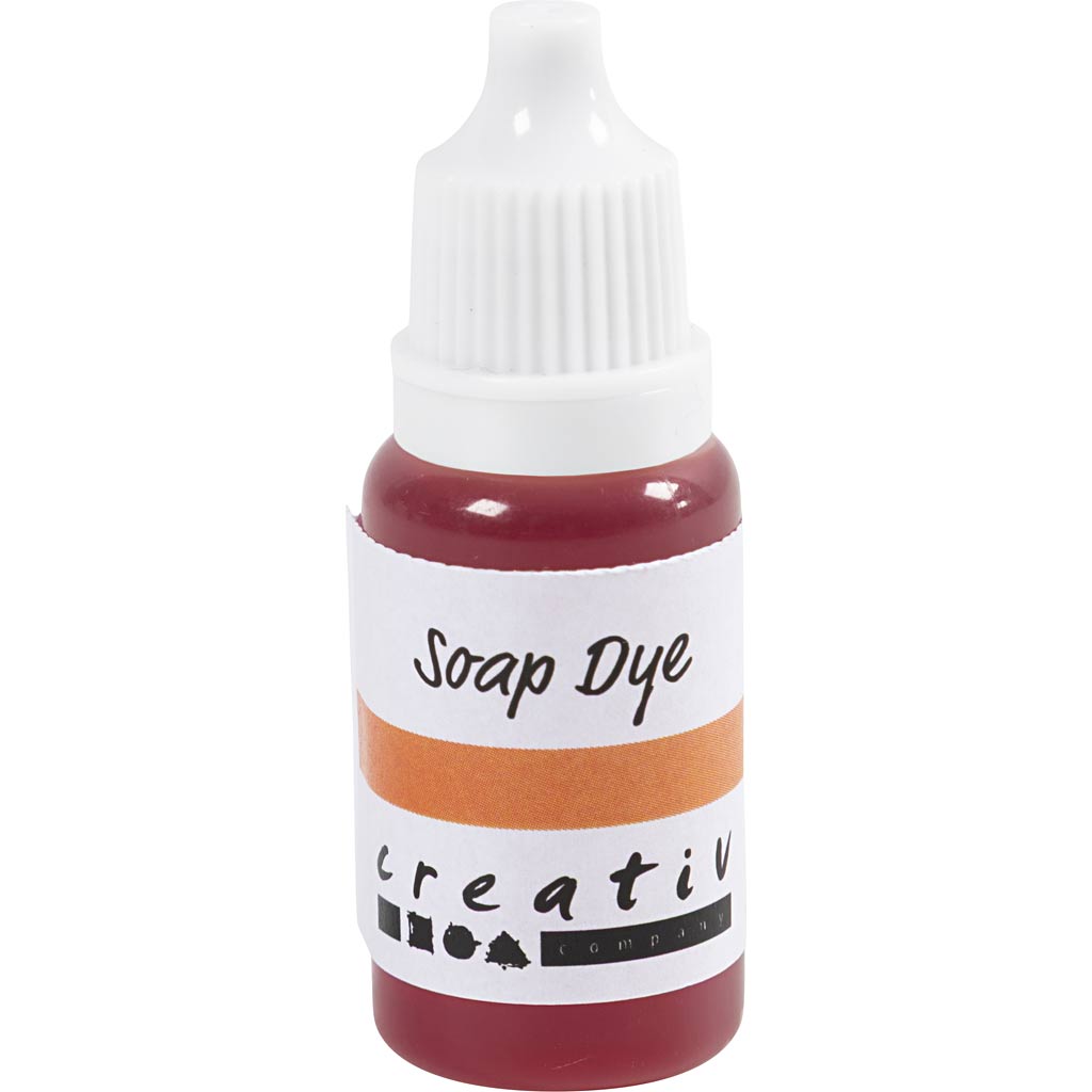 Creativ company zeep verf, oranje, 10 ml 1 fles