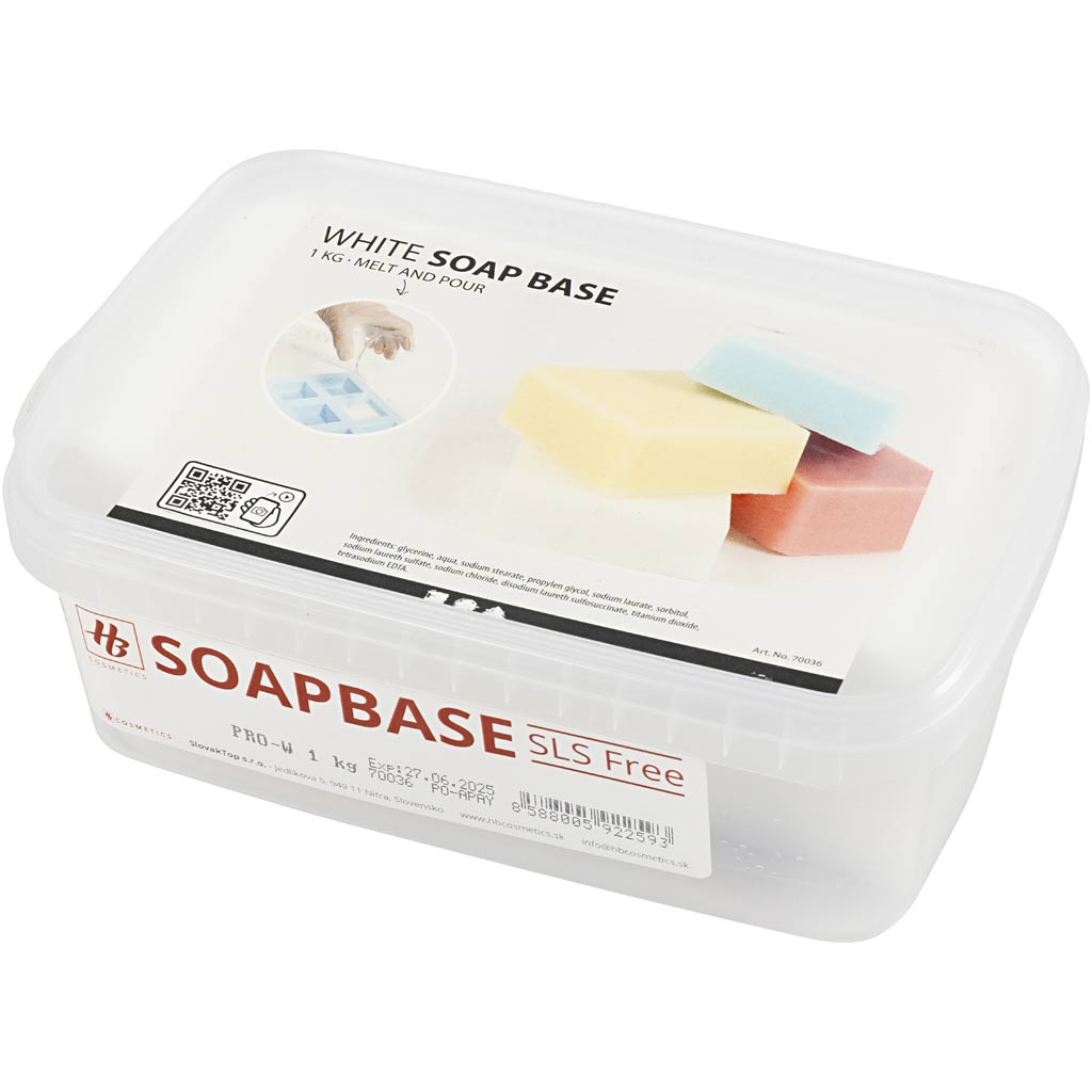Creativ company zeep basis wit 1 kg