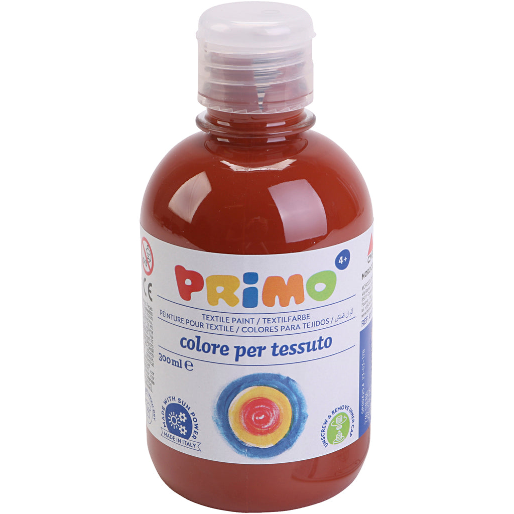 Creativ company textielverf, bruin, 300 ml 1 fles