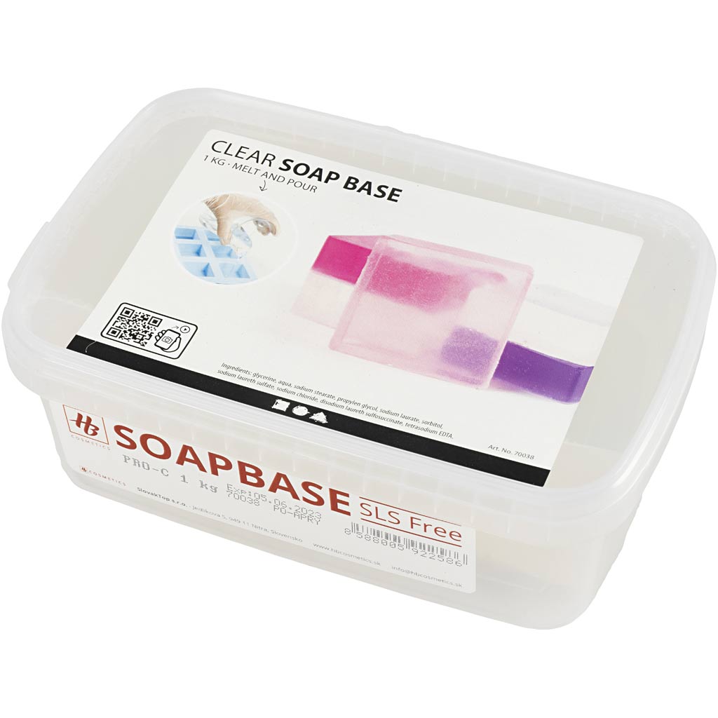 Creativ company zeep basis helder, 1kg