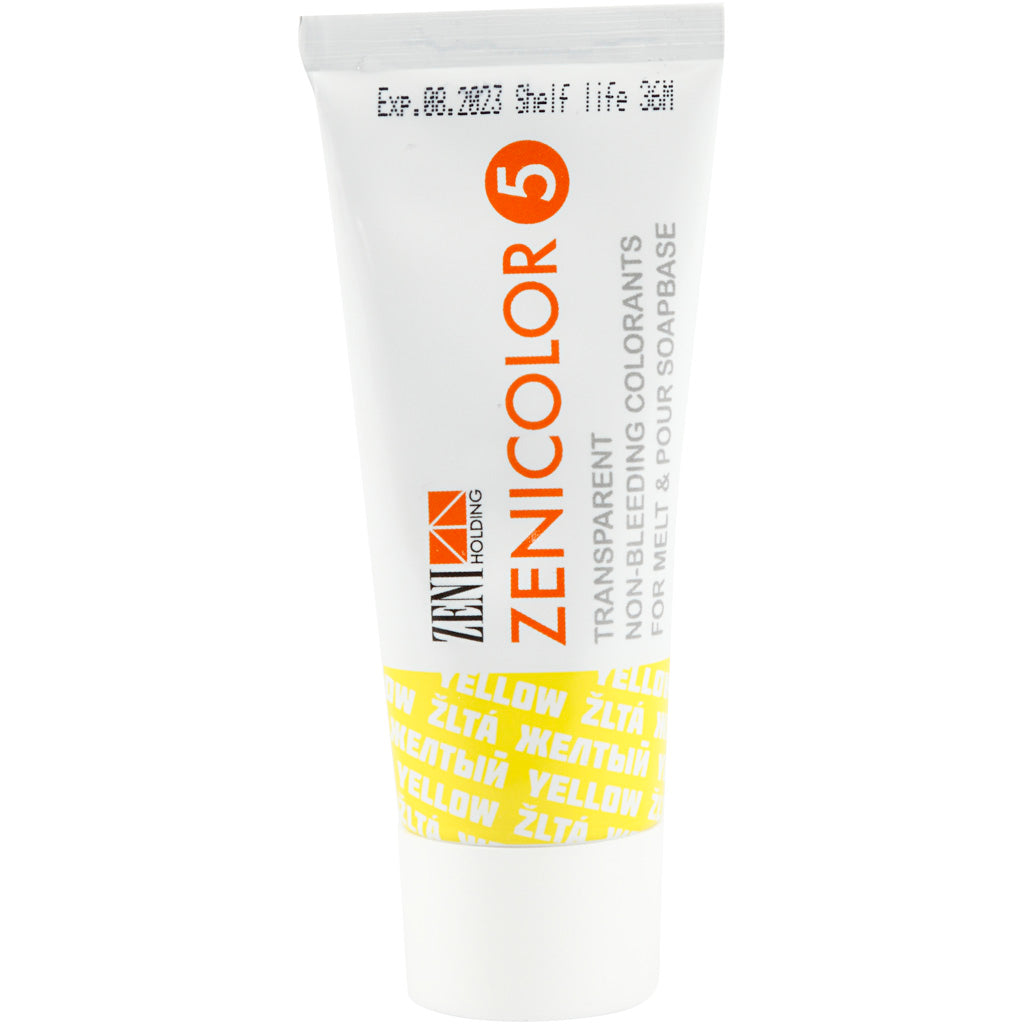 Zeepverf, geel, 30 gr 1 doos
