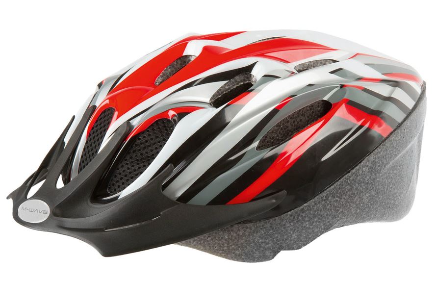 helm Active atb race rood grijs zw