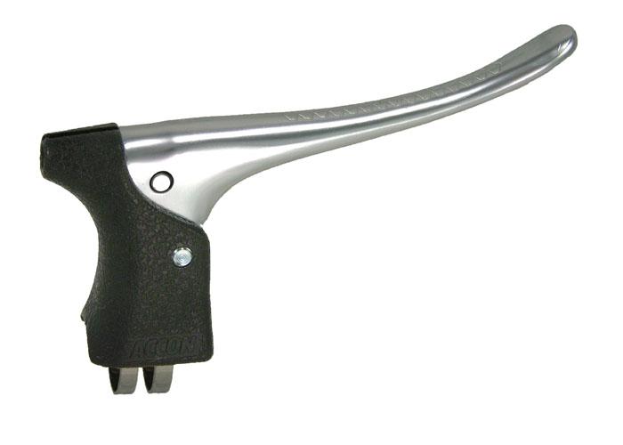 Saccon remhendel, per set aluminium kunststof. zwart zilver