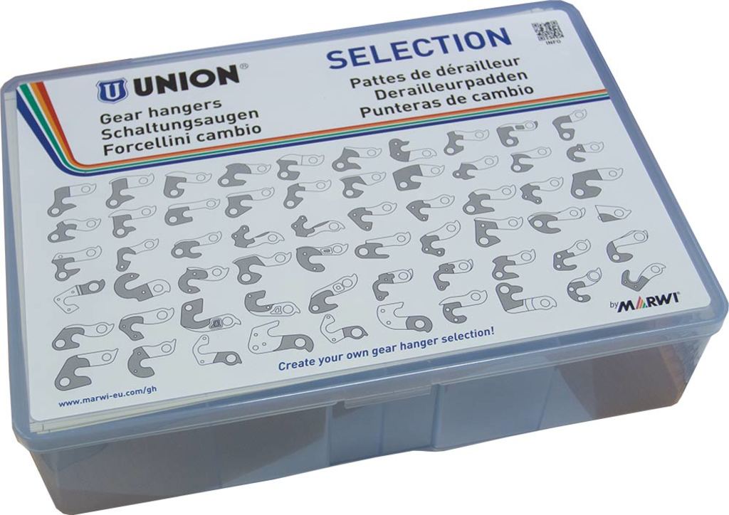 Union assortiedoos leeg m alle pad stikk