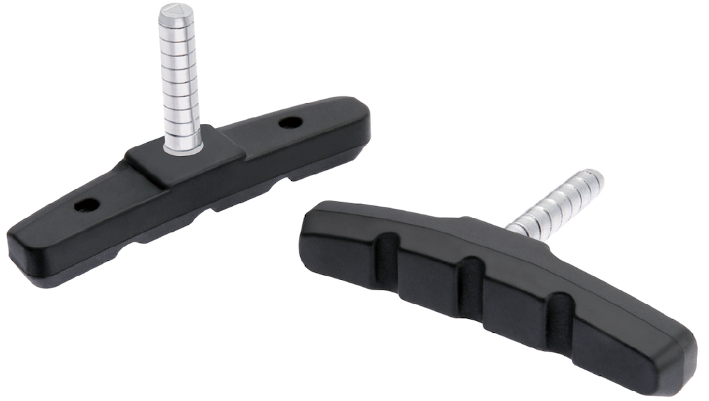 Edge remblokset v-brake 70 mm gecentreerd zwart