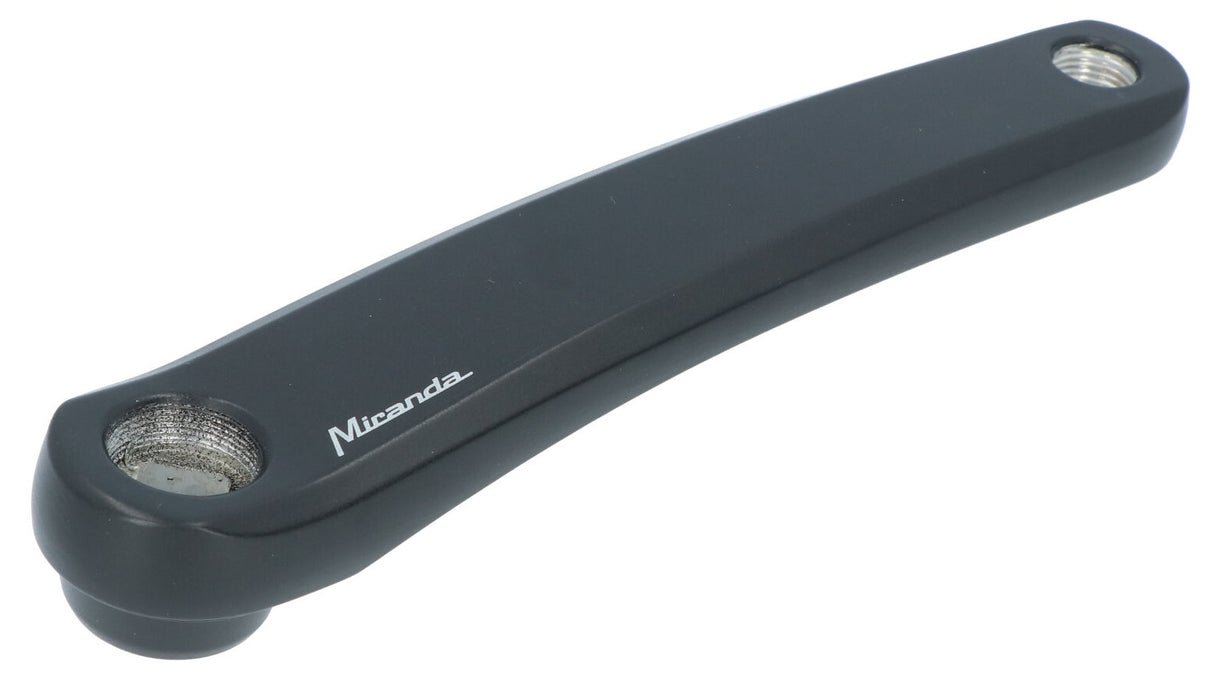 Miranda Crankstel 38T Miranda 170mm crankarm met disc 9.5cm zwart