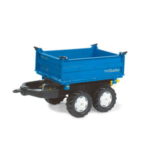 Rolly toys Aanhanger RollyMega trailer 88 x 47 x 45 cm blauw