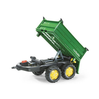 Rolly toys aanhanger megatrailer groen