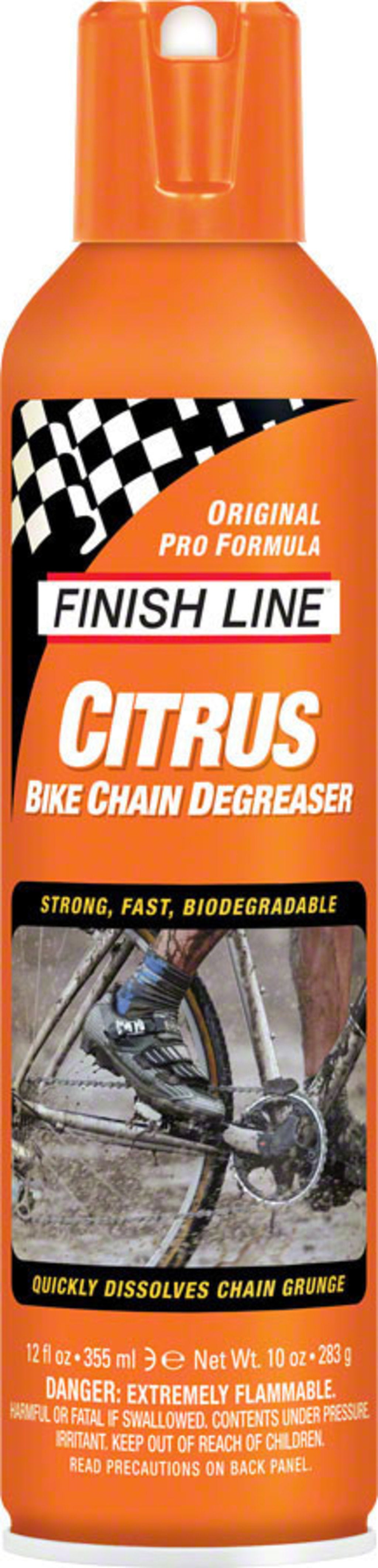 Finish line ontvetter citrus degreaser