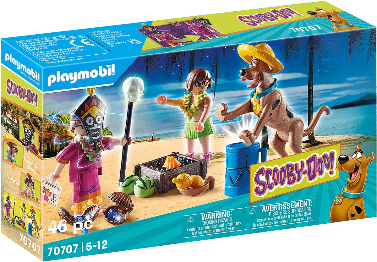 PLAYMOBIL SCOOBY-DOO! Avontuur met Witch Doctor