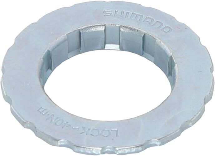 Shimano lock ring lockring shim. f.sm-rt10 silver