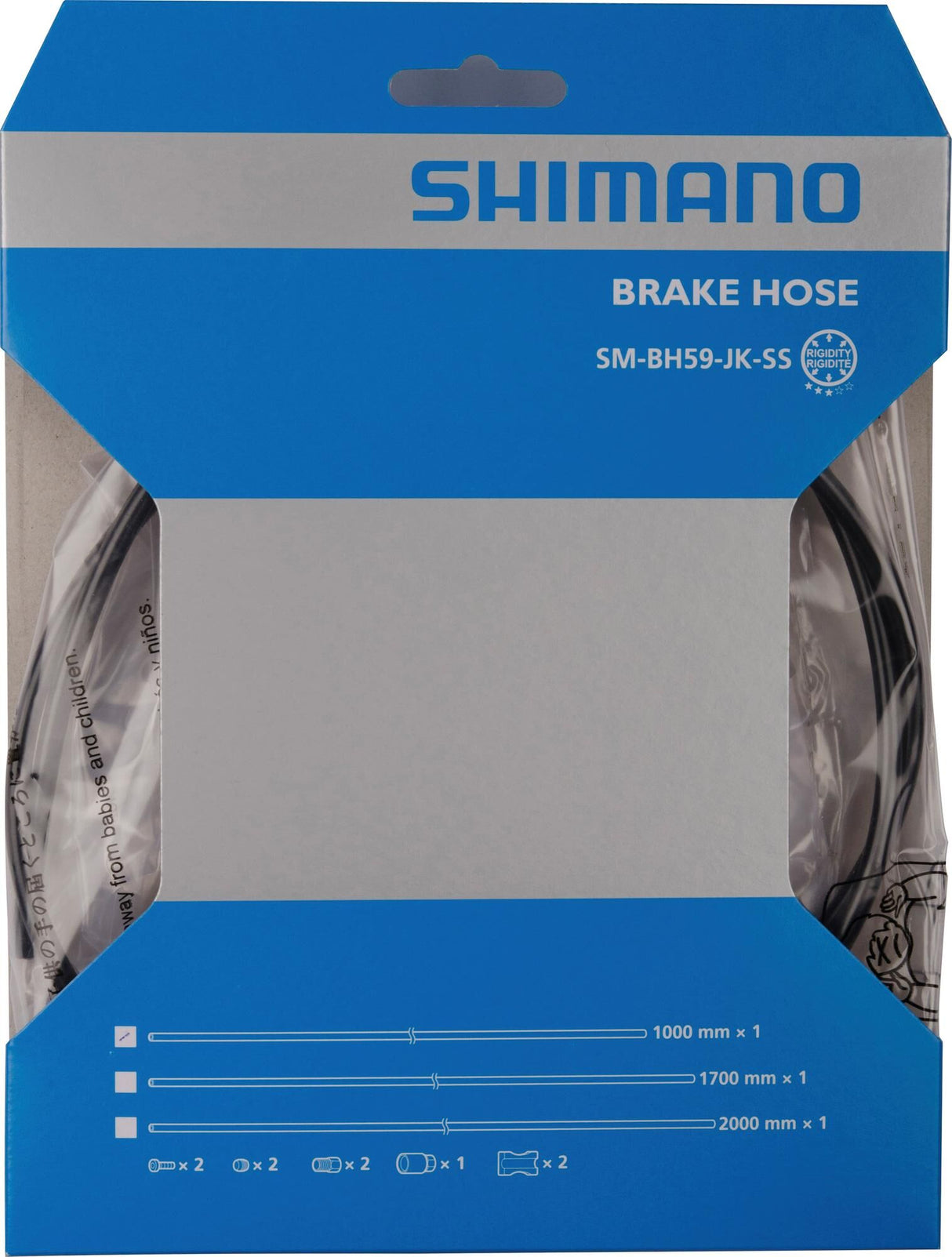 Shimano Remleiding schijfrem SM-BH59 1000mm zwart