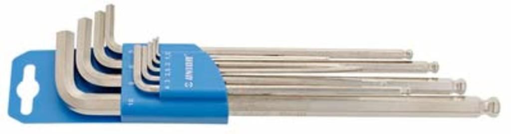 Unior grs inbusset bolkop 1.5-10mm 9dlg