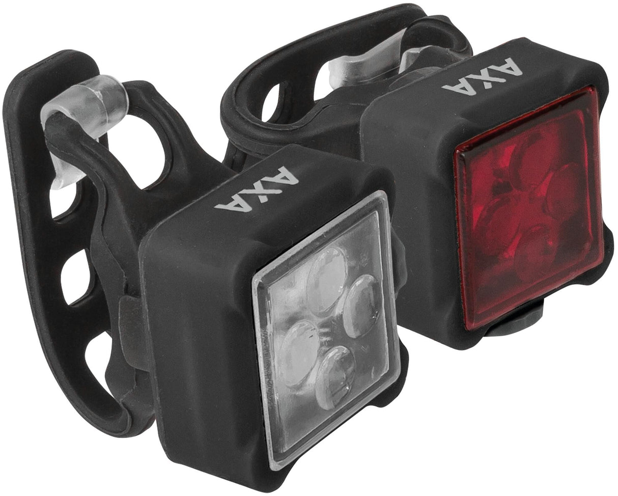 Axa led verlichtingsset niteline 44 battery lamp sets niteline 44