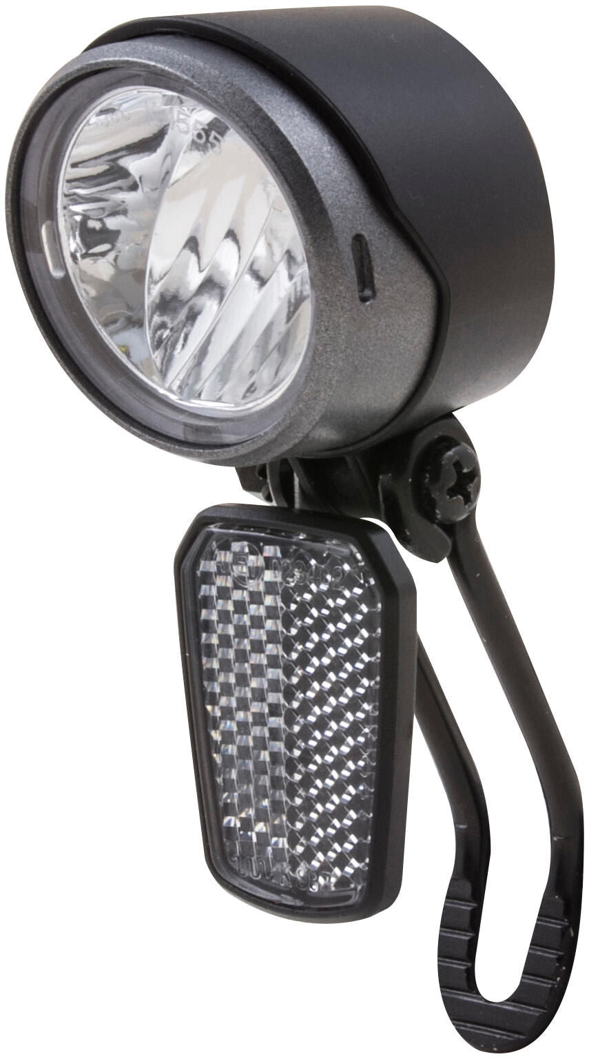 Spanninga led koplamp "x&o 30 xe" led fr.light spanninga x&o 30 xe black