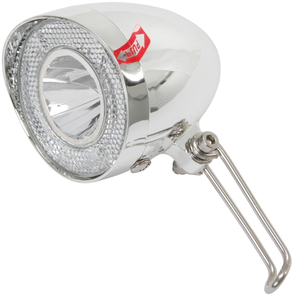 Union led koplamp klassik un-4915 bat.led fr.light klassik chrome