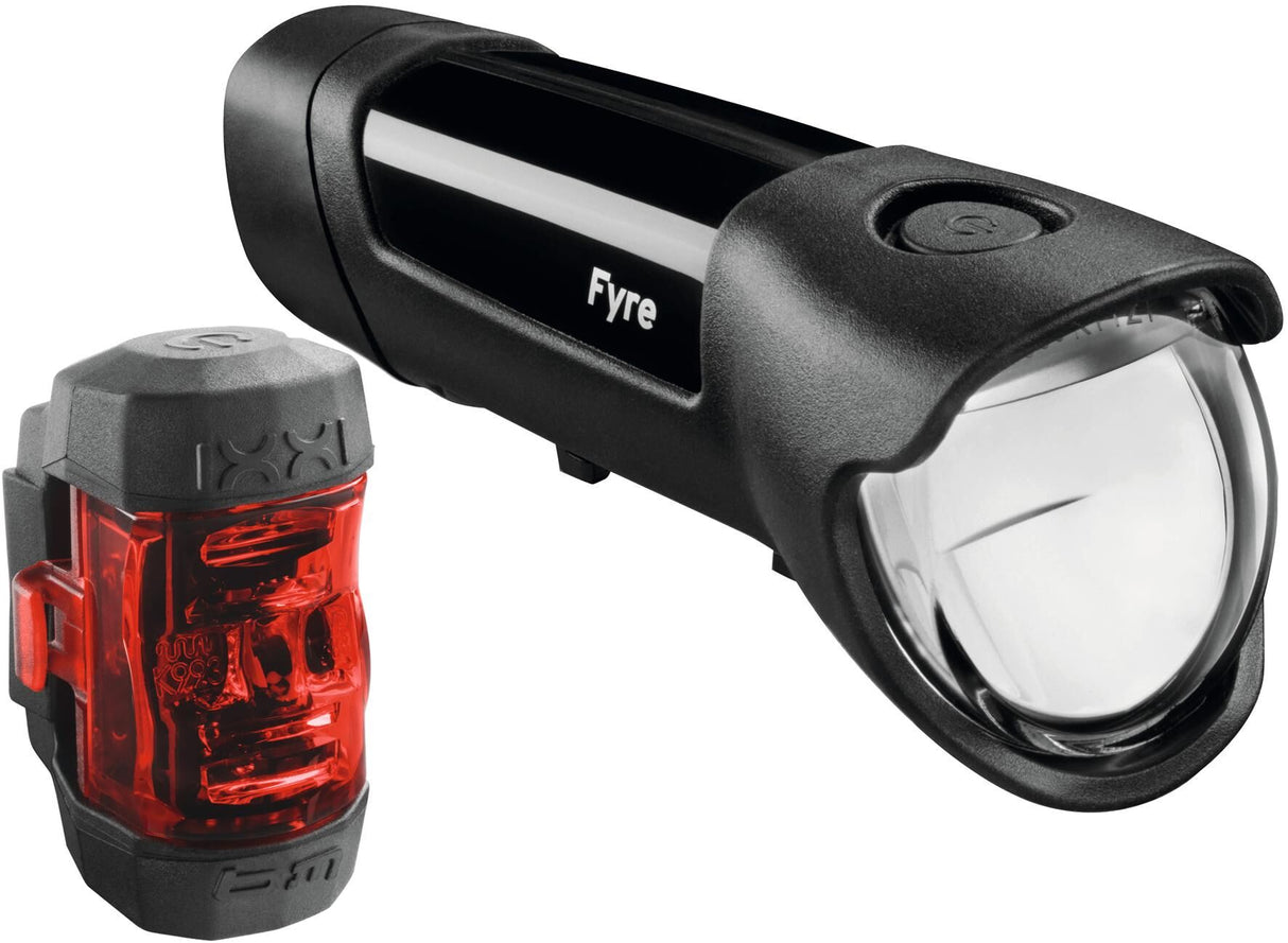 Busch + müller busch müller led verlichtingsset fyre bat.light set b m fyre led black