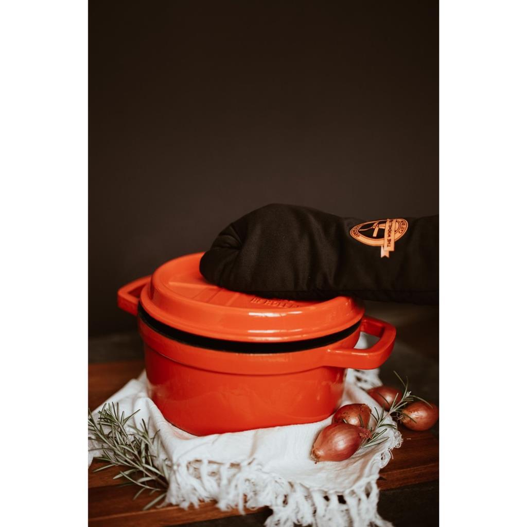 Solinger the windmill premium gietijzeren braadpan 2.5l oranje emaille