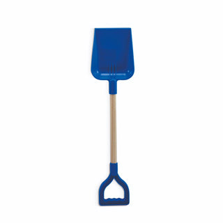 Schep 56 cm met houtsteel 3 assorti