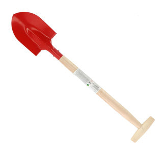 Schep metaal met punt 67 cm assorti