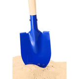 Schep metaal met punt 77 cm assorti