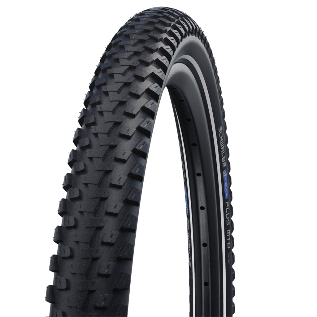 Continental schwalbe draadband marathon plus mtb perf 57-622 +r zwart