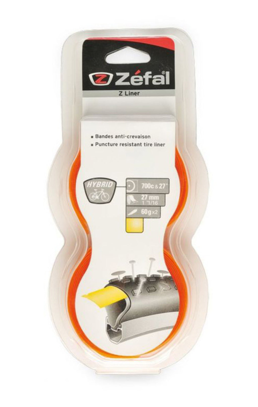 Zefal antilek tape zef z liner 27mm or set a 2
