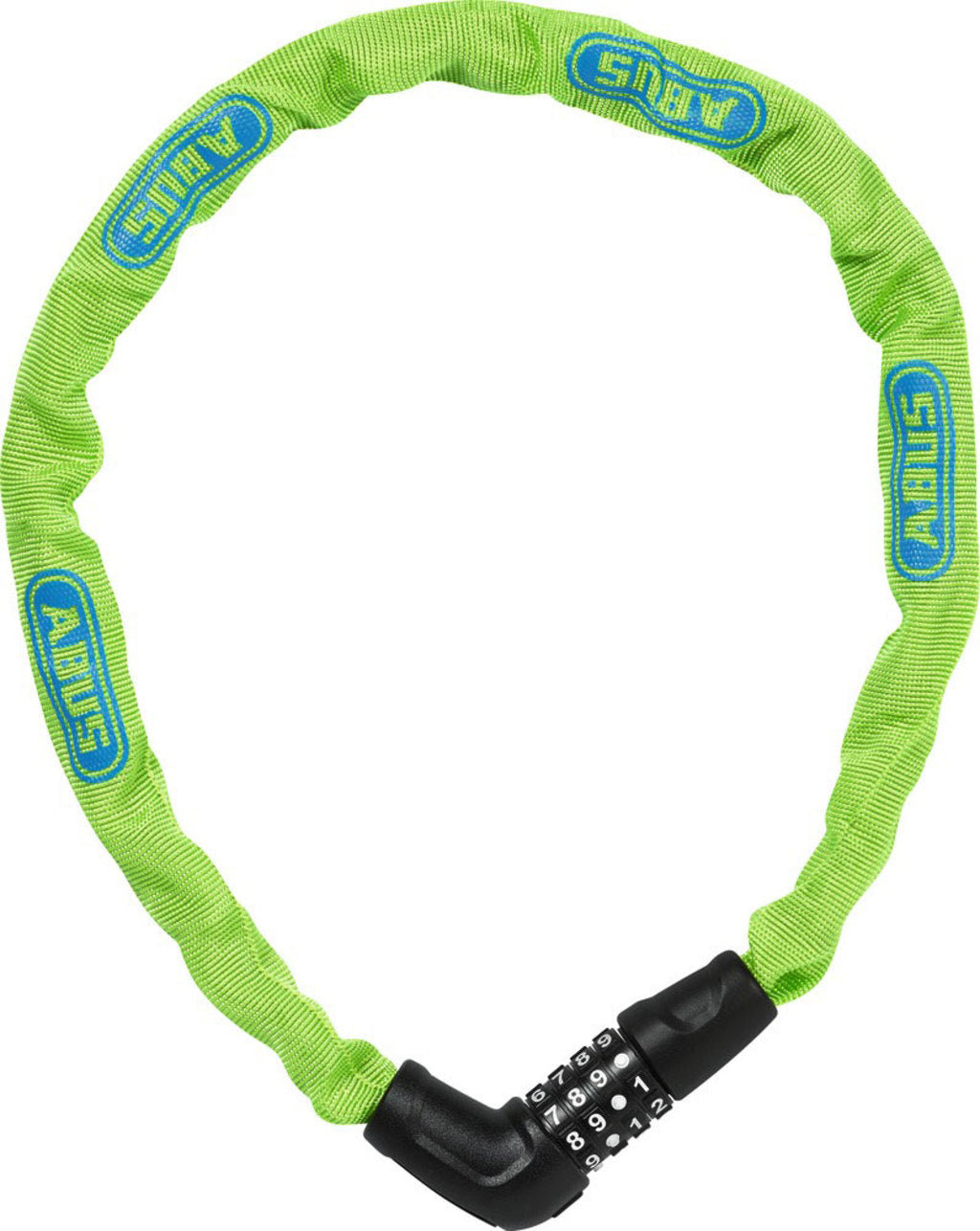 Abus Cijfer kettingslot 5805C 75 - Groen, 75cm - Fietsbeveiliging
