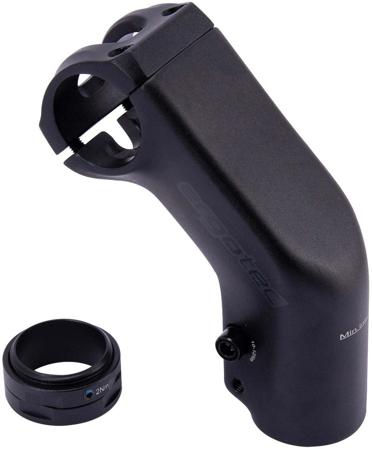 Ergotec stuurpen HighBarracuda Ahead 28.6 31.8, 110mm, 45°