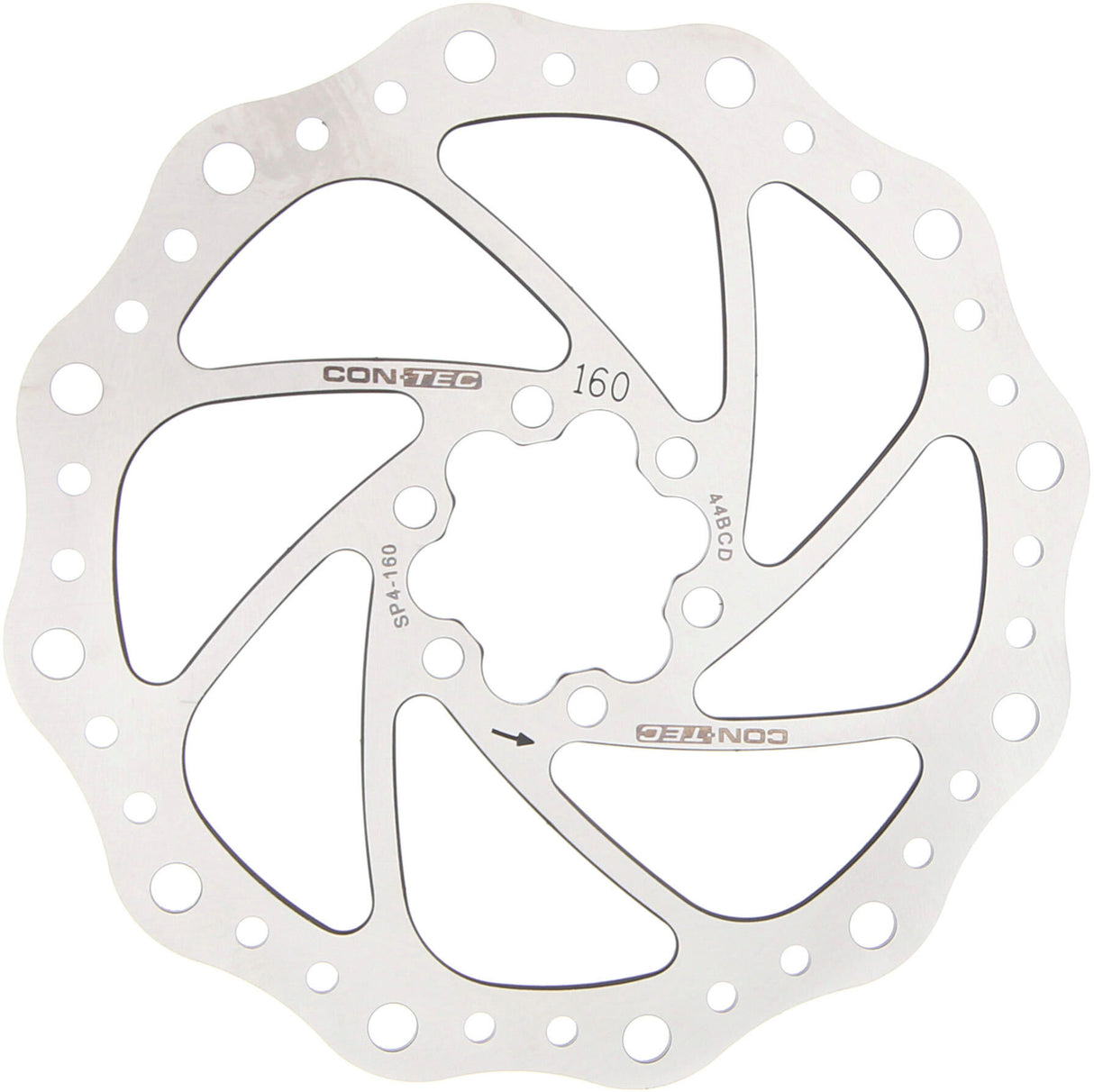 Contec remschijf cdr-et ct disc br. rotor cdr-et 160mm x 2,3mm 6-loch