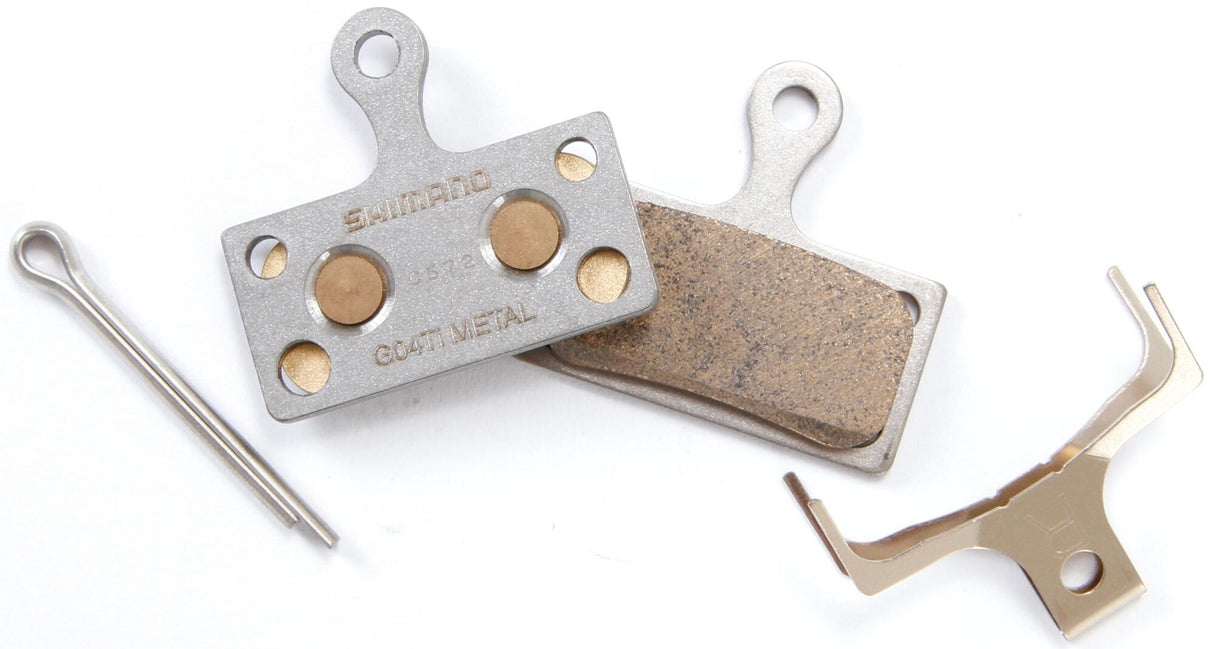 Saccon shimano schijfremblokken g04t1 disc br.pad shim.g04t1 metal sintered pair
