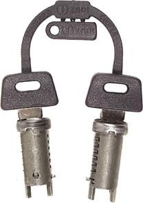 Rms locks set (2 cylinders) piaggio